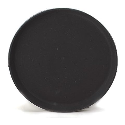 Beaumont 14 Round Black Non-Slip Serving Tray Cover