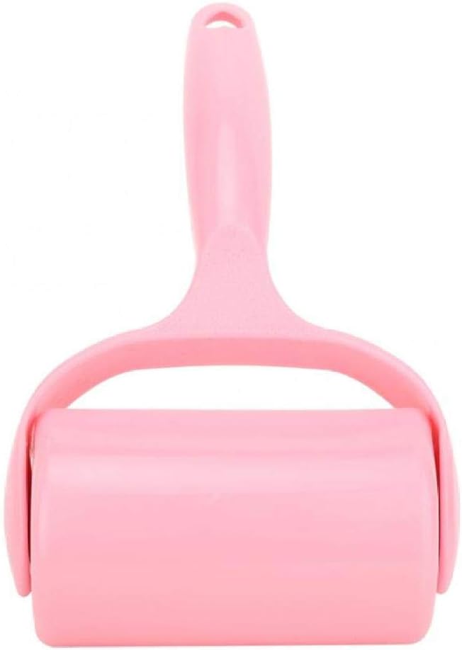 Pet Hair Remover Brushes 60 Rolls Tearable Sticky Roller Dust Paper Adhesive Brush Clothes Pet Static Hair Remover With Cover 2Set