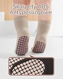 Kyopp 5/10 par skarpetek niemowlęcych ABS antypoślizgowe skarpety stopery