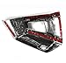 ZMAUTOPARTS Front Bumper Corner Bezels Covers Molding Chrome 2pcs Set Compatible with 2006-2010 Hummer H3F
