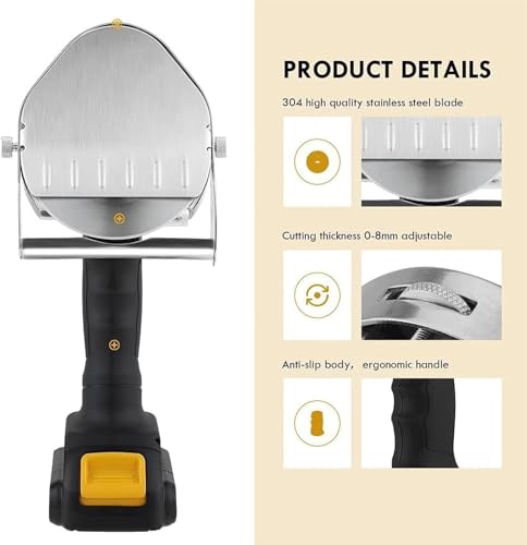Cortadora eléctrica de kebab inalámbrica y ajustable miniatura 2