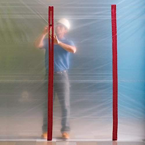 ZIPWALL HDAZ2-PK48 Dust Barriers, 96 Count-48 Packs of 2, Heavy-Duty