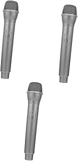 Operitacx 3 Pcs Simulation Microphone Echo Microphone for Kids Girl Bath Toys Outdoor Toys for Kids Fake Microphone Toy Simulated Microphone Play Microphone Kids Microphone Toy Stage Prop