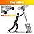 Patio Heater - Stainless Steel Burner - Triple Protection System - Wheels - Outdoor Heaters for Patio, Garden, Commercial and Residential - Silver