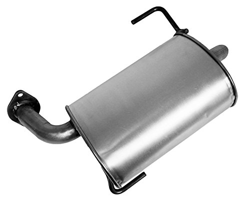 WalkerExhaust Quiet-Flow Stainless Steel 52493 Direct Fit Exhaust Muffler Silencer Back Box Assembly