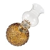 OUNONA Retro-petroleumlampe Vintage -öllampe Klassische Petroleumlampenlaterne Petroleumlaternen Für Den Innenbereich Petroleumlampen Für Den Innenbereich Coffee Glas