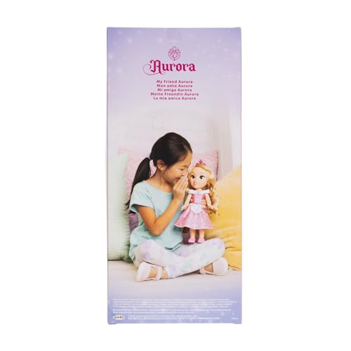 Disney Princess 230184 My Friend Aurora Doll 14 Inch Tall Includes Removable Outfit And Tiara thumb #7