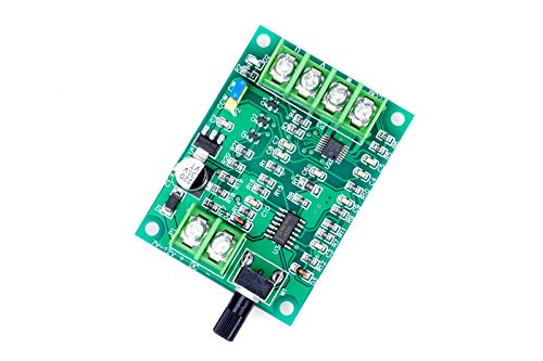 KNACRO DC Brushless Motor Controller, DC 7-12V Brushless DC Motor Speed Regulator Control Module High Power BLDC Speed Motor Controller Driver Board with Potentiometer Knob