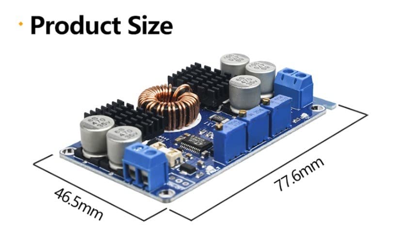 Regulador automático LTC3780 de voltaje DC-DC buck boost de 10A y módulo de carga eficiente 3