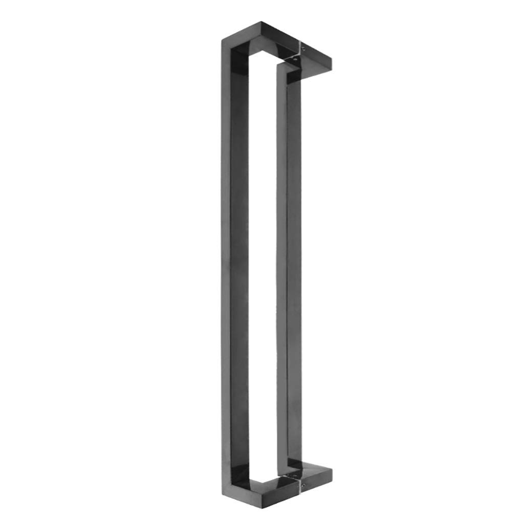 Poignée de porte en verre pour prise en main confortable inox 425mm