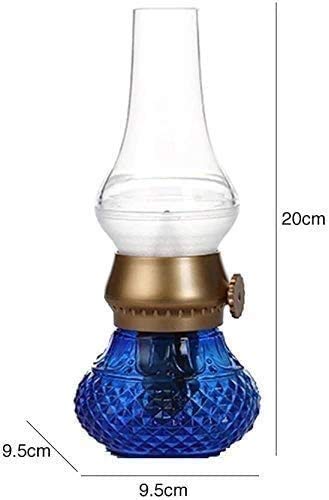 Petite lampe de table nostalgique rechargeable jaune lumière pour offrir