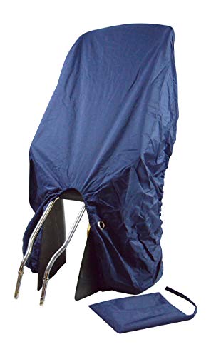 Trockolino Sicuro Basic Housse de pluie pour siège enfant de vélo Bleu foncé