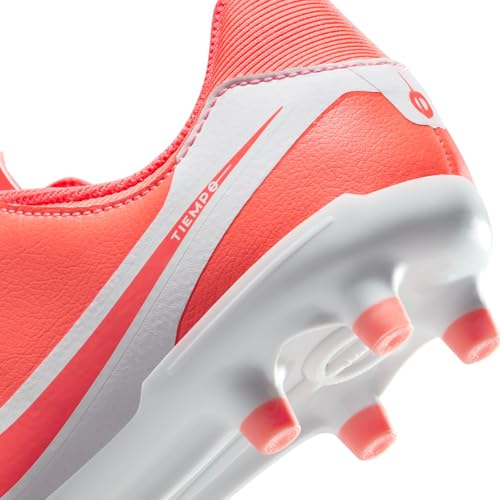 NIKE DV4348-800 Jr. Tiempo Legend 10 Academy MG Homme Hot Lava/White EU 37.5