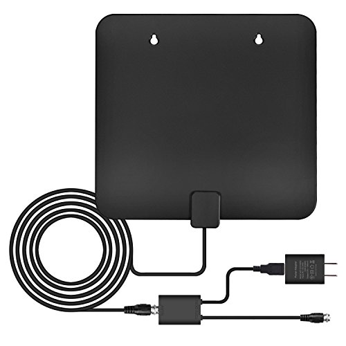 Digital Antenna,TV Antenna for Digital TV Indoor,50+ Miles Range with Detachable Signal Amplifier Booster for 1080P High Reception,Aluminum foil Antenna, Installation More Flexible, Stronger Signal.