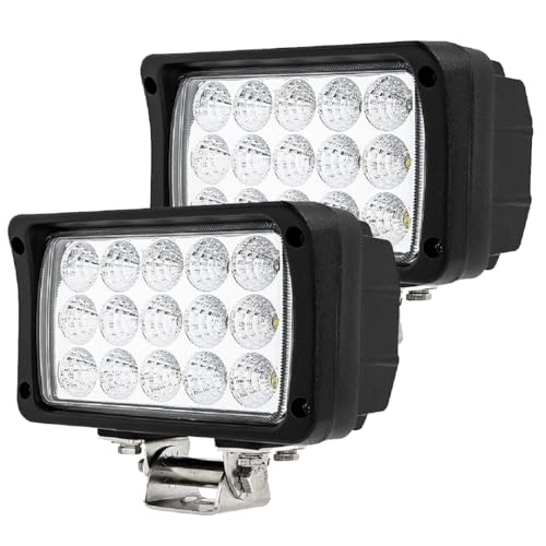 2PACKS 45W 4500LM Super Bright 12-24V LED