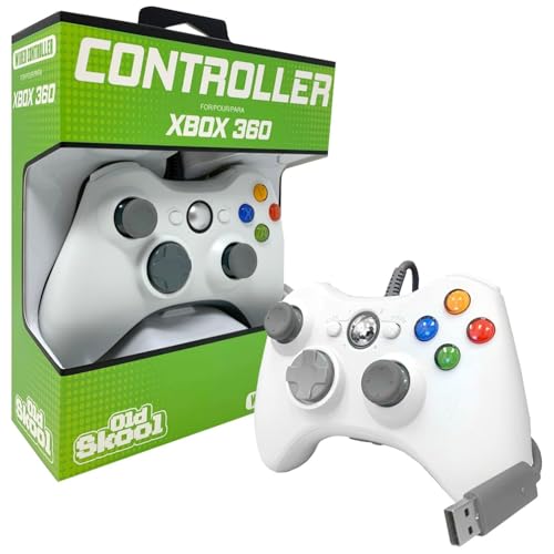 Old Skool �L��USB�R���g���[���[ PC&Xbox 360�p - �z���C�g