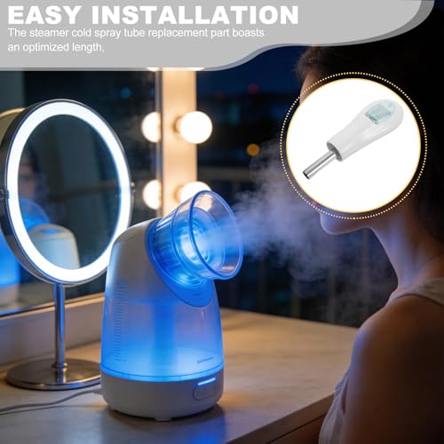 Appareil vapeur pour visage blanc avec buse de précision pour spa à domicile - 3