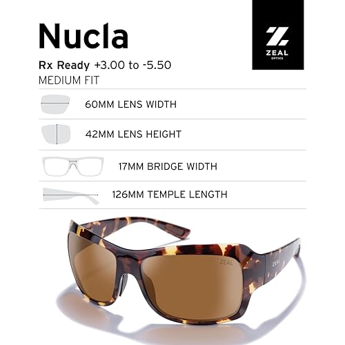 Zeal Optics Women's Nucla Butterfly Sunglasses, Gloss Tokyo Tortoise4