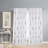 Linenwalas Cotton Curtains Set of 2, Canvas Door Curtains...