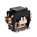 SDATEKIT 24VAC 2 Pole 30A AC Contactor, 40A Resistive Load HVAC Motor Relay, Heavy Duty Air Conditioner Compressor Contactor for Industrial/Residential Use