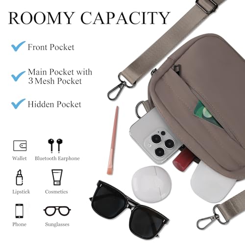 MAXTOP Small Crossbody Bags for Women Belt Bag Fanny Pack with Adjustable Strap3