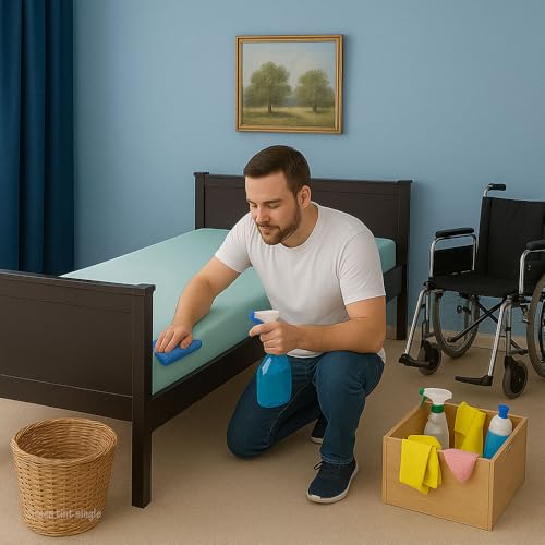 COMFORTNIGHTS, wipe clean Fully Fitted, Waterproof Mattress Protector Single Bed - Image 3