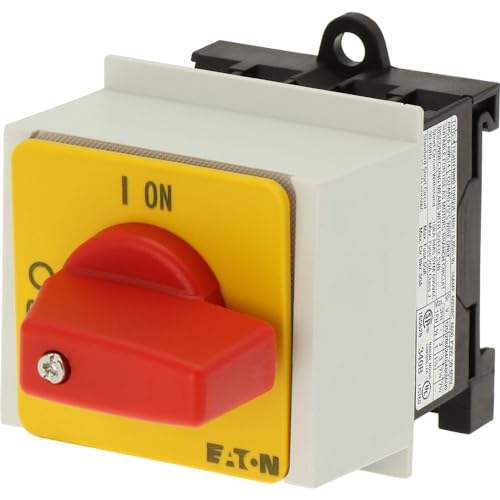 Interrupteur rotatif 90 degrés Eaton 079583 commande bipolaire robuste 20 A