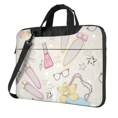 Sac ordinateur femme imprimé parfum antichoc et convertible