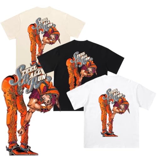 [Zylaxena] WW̊Ȗ` TVc  Steel Ball Run Ci[  Y ۂ ĕ LO RXvߑ gbvX JWA   敞 핞  w a (XL,01) [sA