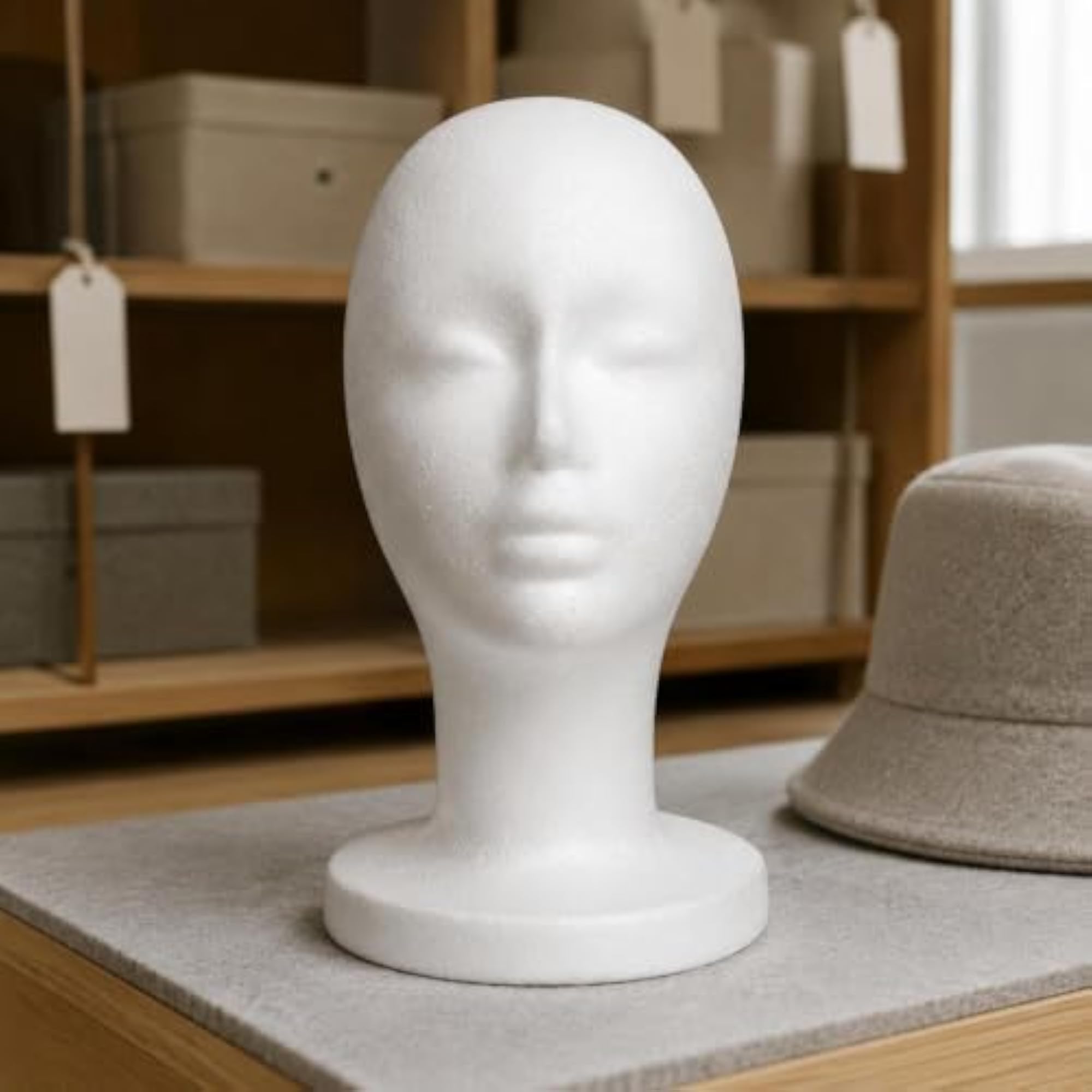 Cosplay Head Model Display Hat, Lightweight