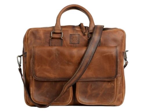 STS Ranchwear Western Messenger Bag Mens Conceal Carry Brown STS31673