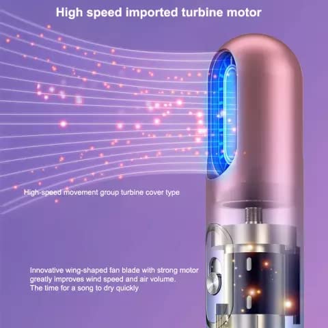 Asciugacapelli Spazzola 3 in 1 con tre velocita e