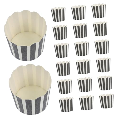 Sosoport 50 piezas Capacillos para Cupcakes Resistente al Calor Moldes para Muffins y Tartas Sin Olor Decoloración Aptos para Horno y Decoración Cumpleaños