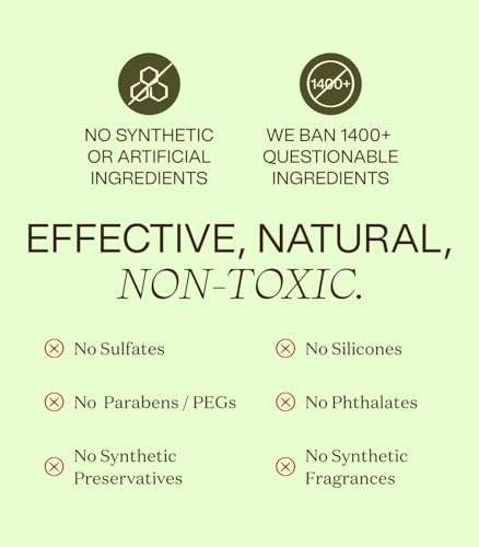 Ingreendients Non Toxic Sulfate Free Volumizing Shampoo & Conditioner with Organic Ingredients For Fine & Thin Hair - Color Safe, Paraben & Gluten Free, Silicone Free, Vegan, Cruelty-Free, pH Balanced