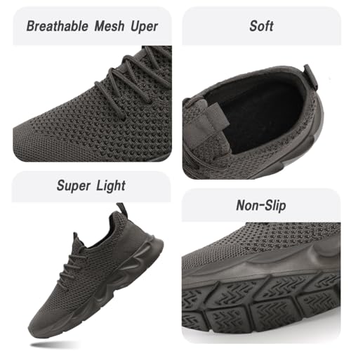 Image of DLWKIPV Womens Walking Shoes Slip On Sneakers Tennis Shoes Running Sport Workout Gym Shoes Athletic Non Slip Lightweight Breathable Fashion Casual Shoes for Travel Work