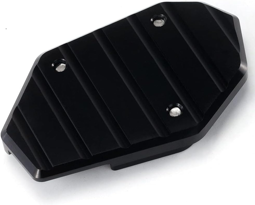 For Ya&maha MT03 MT-03 2016-2021 Motorcycle Foot Support Side Stand Cover Foot Stand Extension Pad CNC Support Plate Enlarger Pad Anti Slip (Color : Blue)