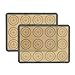Amazon Brand – Eono Lot de 2 Tapis de Cuisson en Silicone - Antiadhésif Toile de Cuisson Patisserie poru Plaques de Four pour Macaron Biscuit - 292x216 mm - Gris