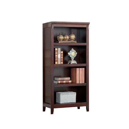 AYCDL Bookcase Bookcase Solid Wood Bookshelf Floor-Standing Bookcase Living Room Storage Cabinet Grid Cabinet Side Cabinet Home Storage Cabinet Storage Cabinet Displa,size_name-Large