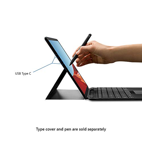 Image of Microsoft Surface Pro X 1876 13 Inches Laptop (Qualcomm Sq1 /8Gb /128Gb Ssd /Windows 10 Home Sq1 Adreno 685 Gpu Graphics, Wi-Fi), Matte Black