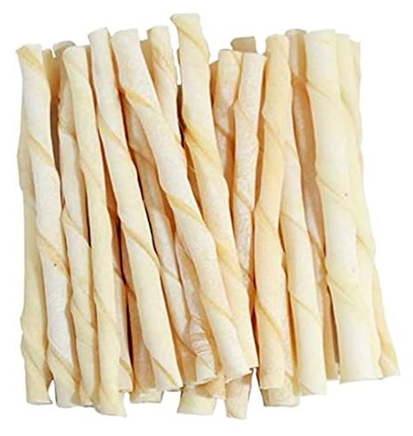 Tame Love? Delicious Natural White Dog Twisted Chew Sticks Treat (2 Kg)
