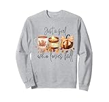 just a girl who loves fall thanksgiving pumpkin spice autunno felpa