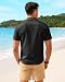 99TIMORO Funny Bigfoot Beer Mens Hawaiian Shirt, Sasquatch Movie Button Down Short Sleeve Top