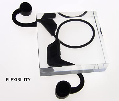 Open-Ear True Wireless Stereo Headphones Over Ear Air Conduction Loud And Clear Headset Wireless Hands-Free Pain Free Headphones For Cycling Driving Hiking Students Ears Pain-Free Earphone (Black) #TOP7