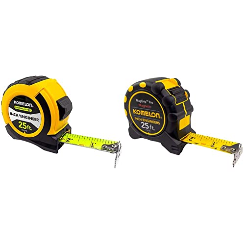 Paquete de dos cintas métricas Komelon Powerblade II y MagGrip Pro miniatura 1