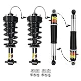 84176631 84176675 4 PCS Front & Rear Shocks Struts Assembly Magnetic Ride Control Suspension Compatible with Cadillac Escalade ESV Chevy Tahoe Suburban GMC Yukon XL 2015-2020