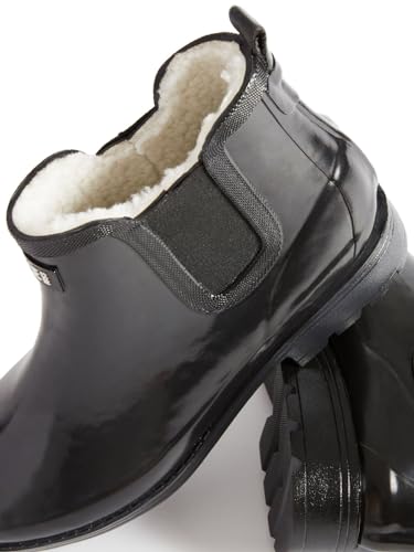 Aigle Women's Carville Fur 2 Rain Boot, Schwarz, 39 EU