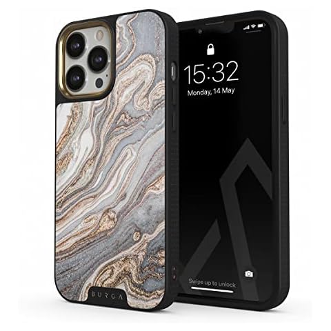 BURGA Case for iPhone 13 Pro - Max Protective, Cute, Aesthetic, Trendy, Pattern Phone Cover, Fall Collection - fits Apple iPhone 13 Pro Case, Cobertor para iPhone13 Pro Cases Cover