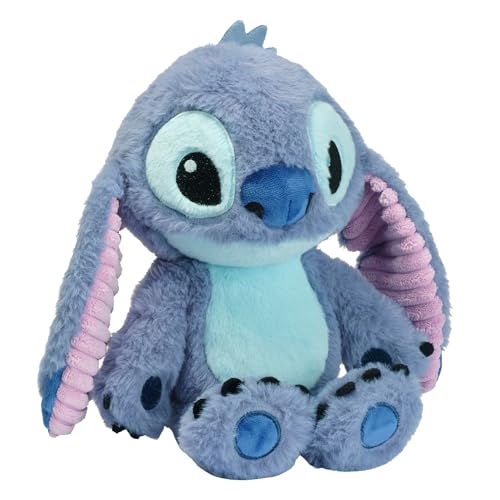 Image of Lambs & Ivy Disney Stitch Luxury Plush Alien Stuffed Animal Toy - 12 Inch Blue