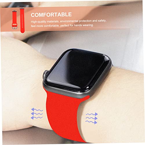 ARTIBETTER Strap Band Men Wrist Pink Sport Covers Gold Smartwatch for Women Ladies for Replacement for Men Black4