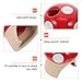 CVUTOVO Hamster Mushroom House Ceramic Hideout Nest for Chinchilla PET House Comfortable Resting Area Summer PET Supply